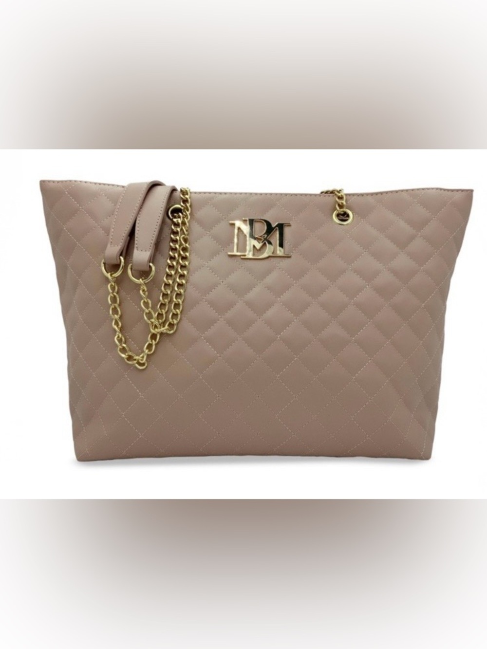 Badgley Mischka NWT Quilted Tote Bag